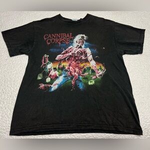 Vintage Cannibal Corpse Shirt Size Large Eaten Back To Life MADE IN USA